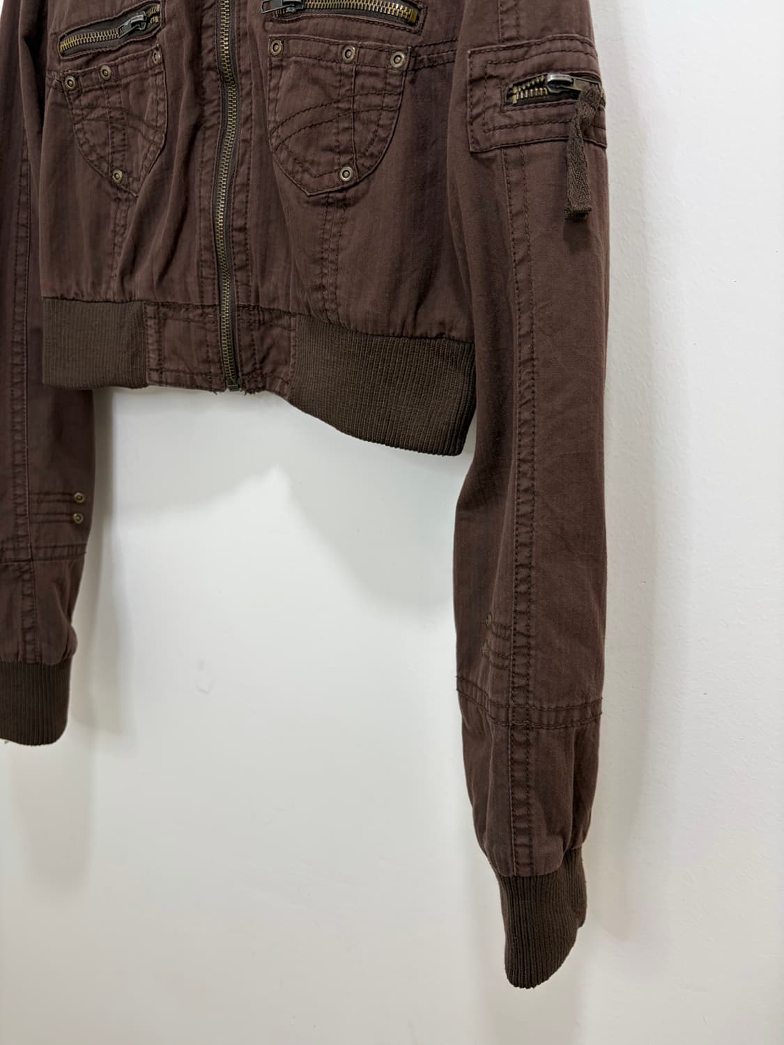 BTRij 카고 브라운 숏자켓 상품이미지6