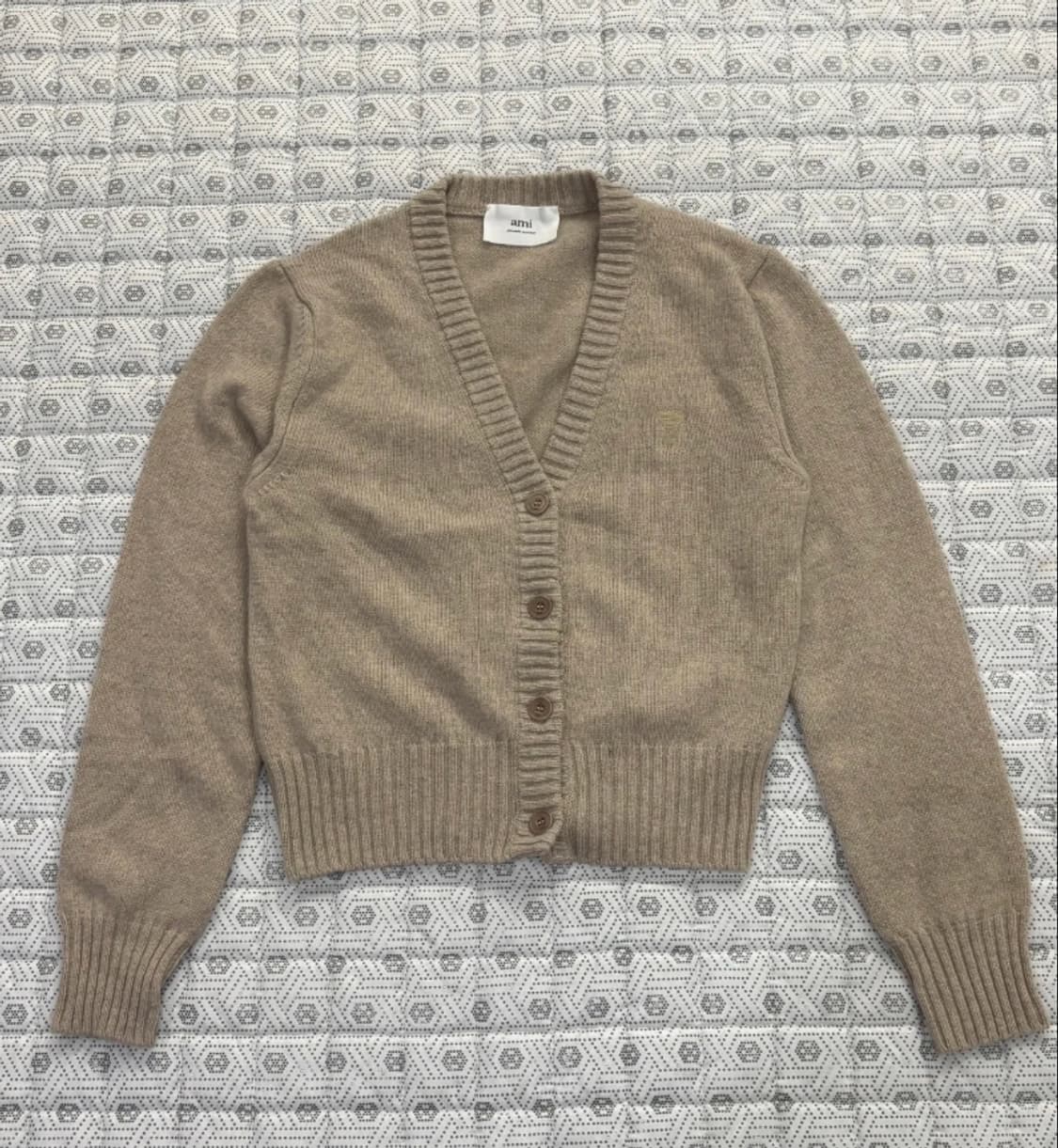 아미 AMI 97% 캐시미어 가디건 ~55 오버핏 상품이미지4