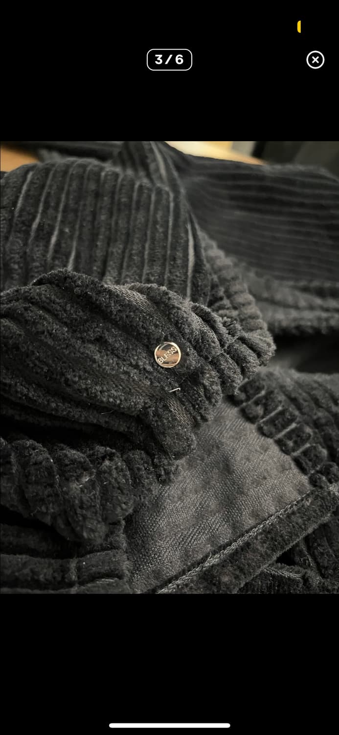 Bless n68 네커치퍼 코듀로이 셔츠 블레스 상품이미지3