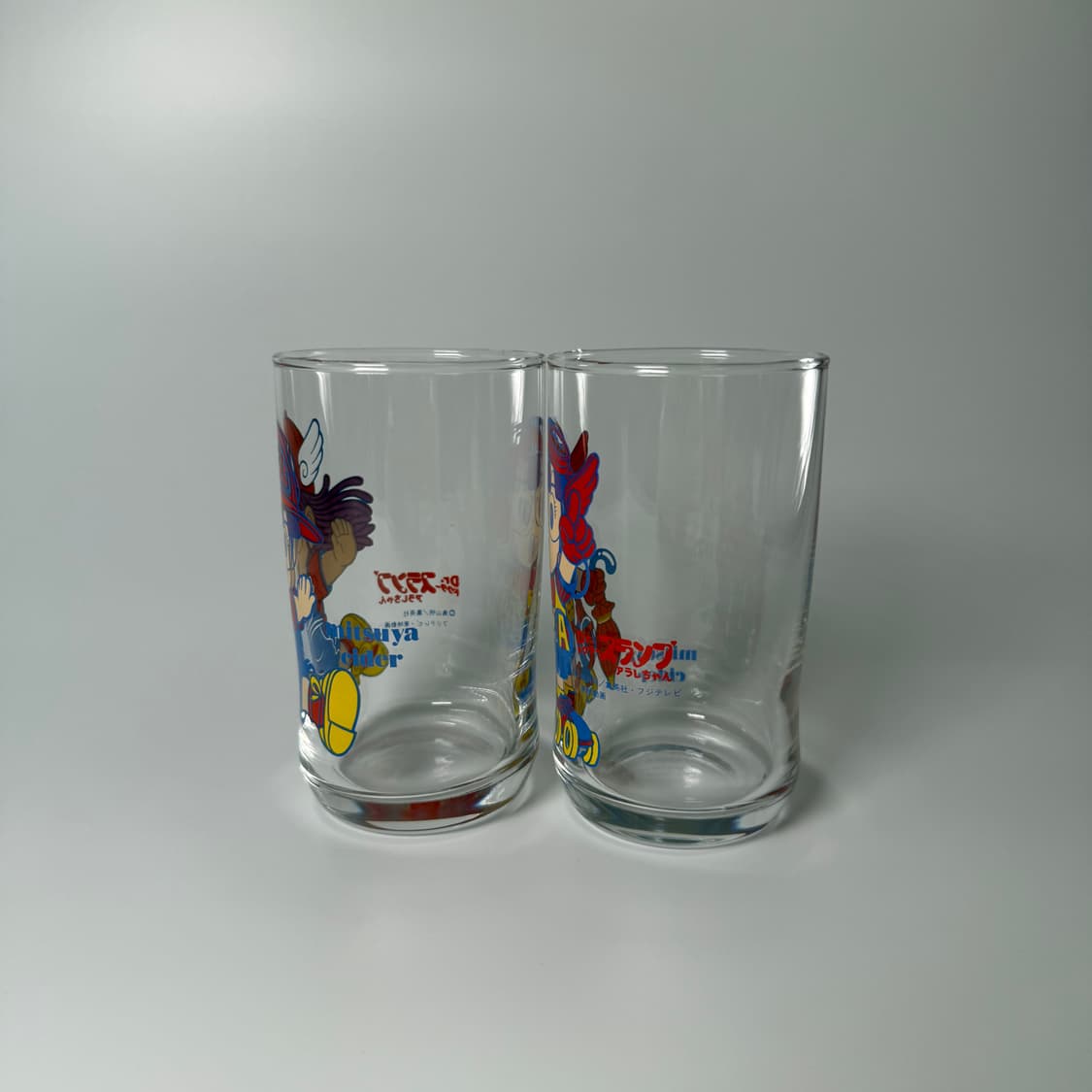 닥터슬럼프 아라레짱 유리컵 세트 일본 레트로 빈티지 쇼와 캐릭터 글라스 상품이미지2