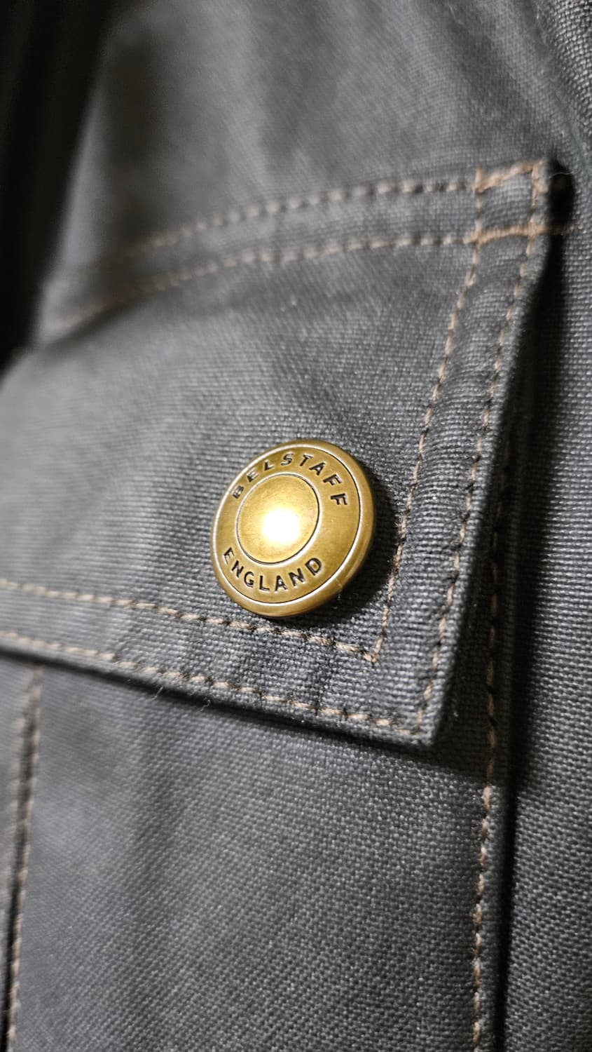 벨스타프 브룩랜즈 왁스자켓 블랙 M 상품이미지2