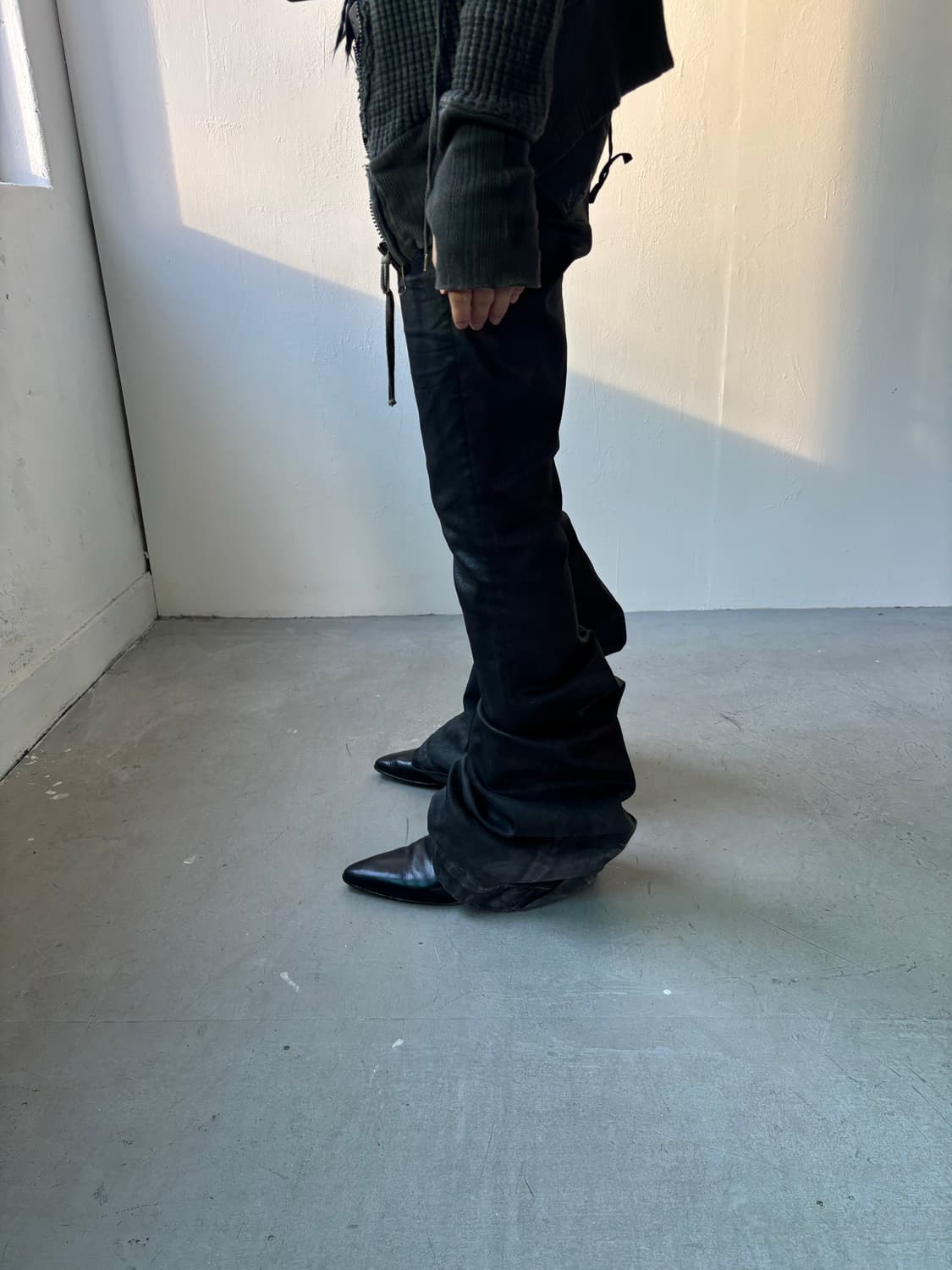 마르지엘라 고트 레더 로퍼 상품이미지3