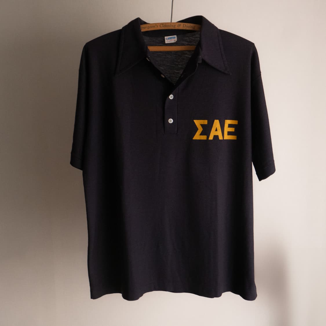 70s Champion ‘ΣΑΕ’ Polo Shirt /XL100-105 상품이미지3