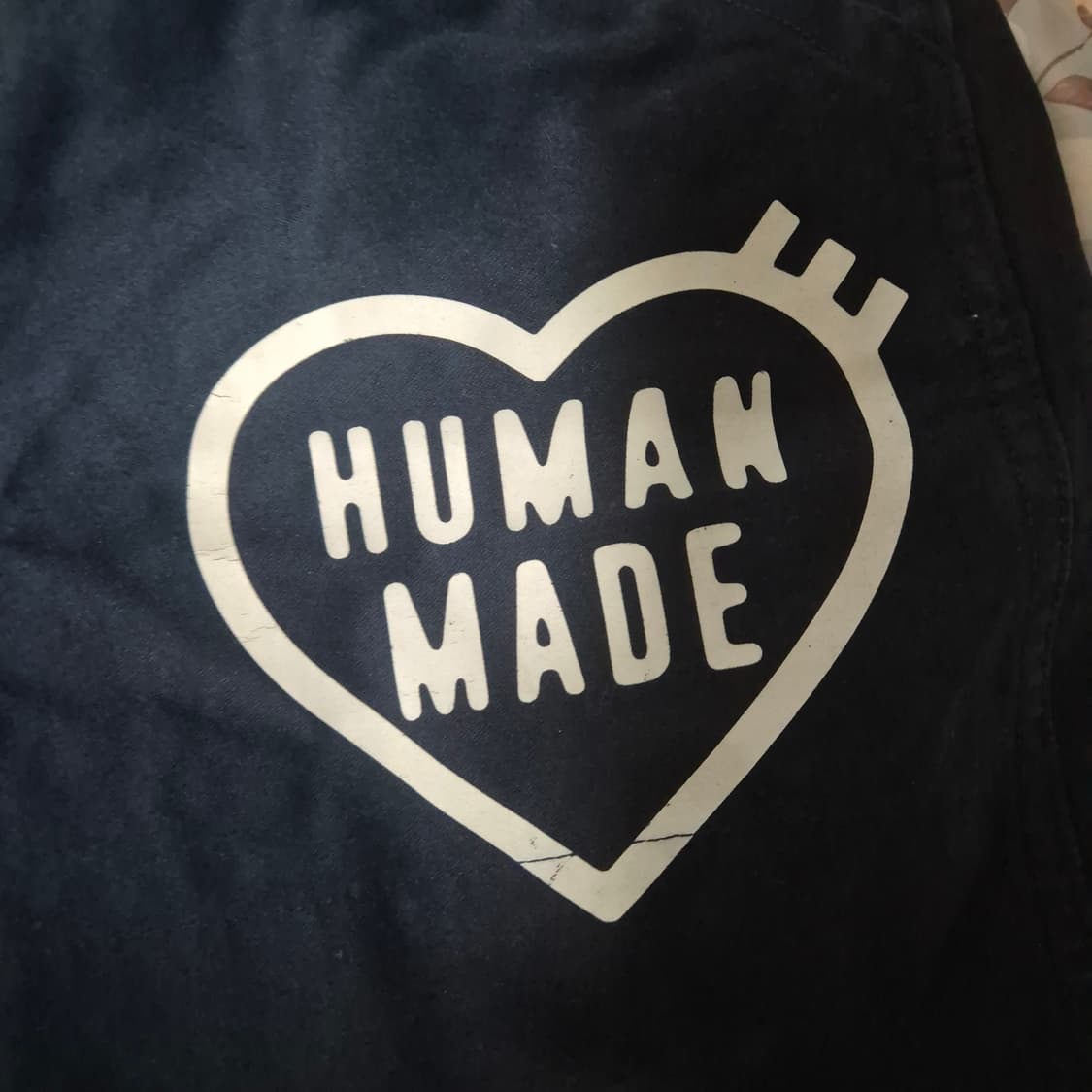 [정품] 휴먼메이드 하트 로고 치노 팬츠 네이비 상품이미지2