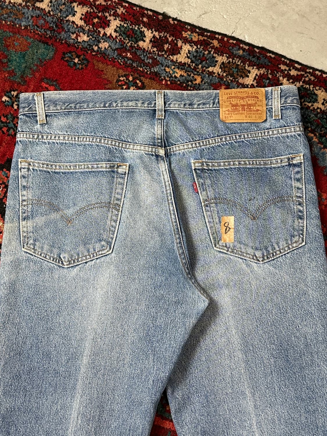 90's 빈티지 리바이스 517 부츠컷 상품이미지6