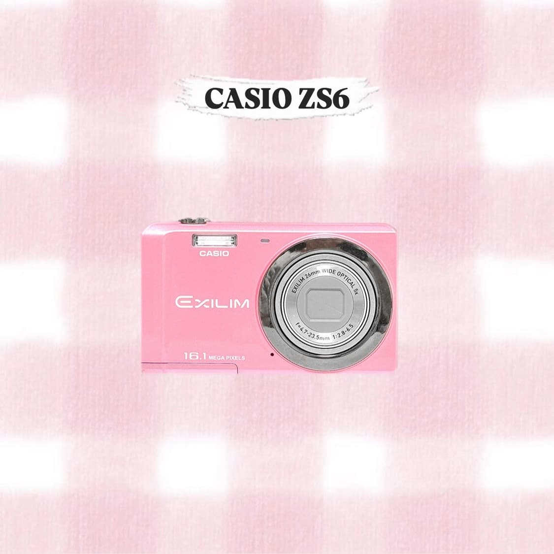카시오 엑슬림 ZS6 / Z28 베이비핑크 빈티지디카 상품이미지1