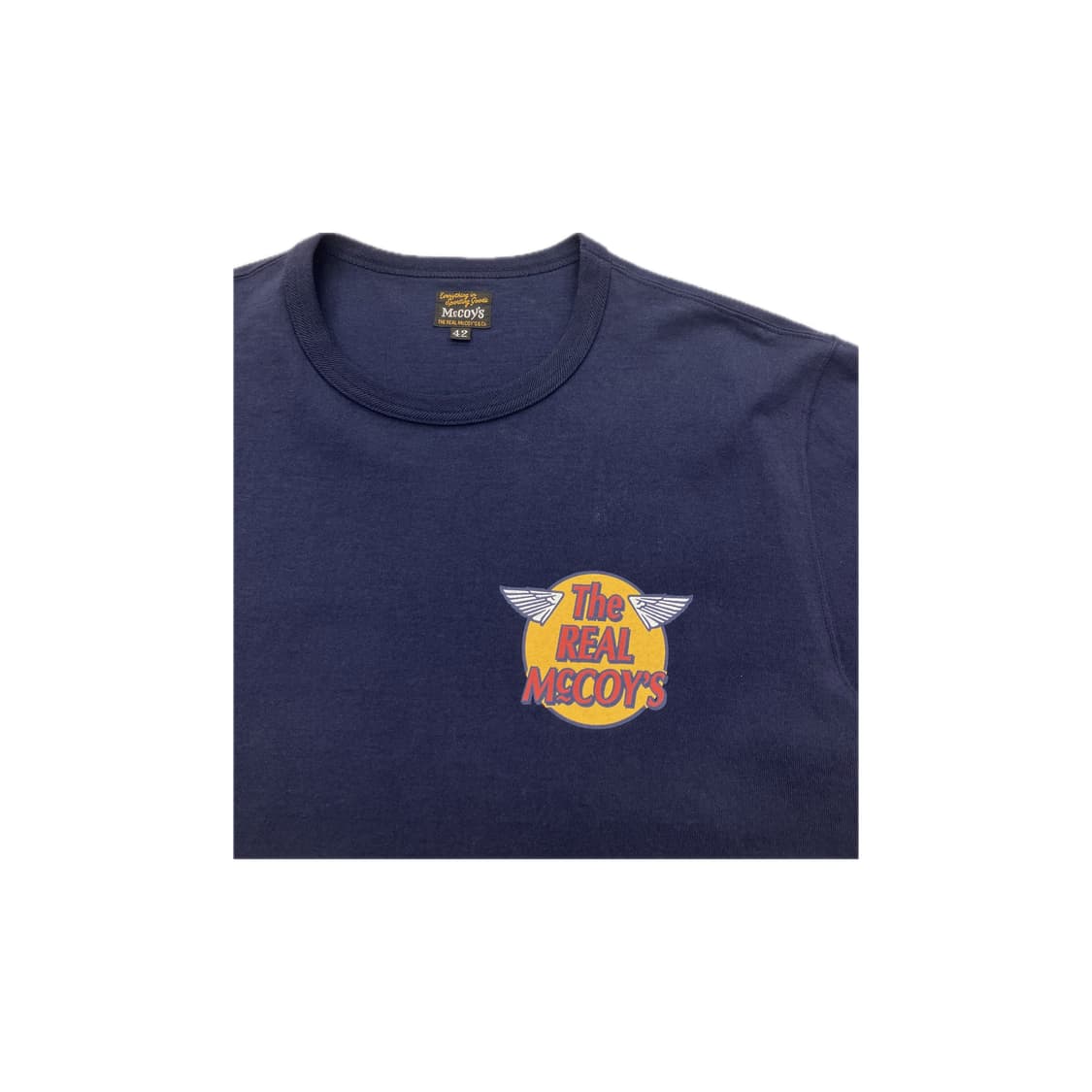 THE REAL MCCOYS LOGO T-SHIRT 상품이미지3