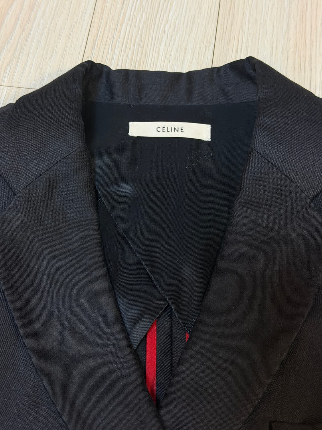 셀린 더블 버튼 자켓 34사이즈 상품이미지4