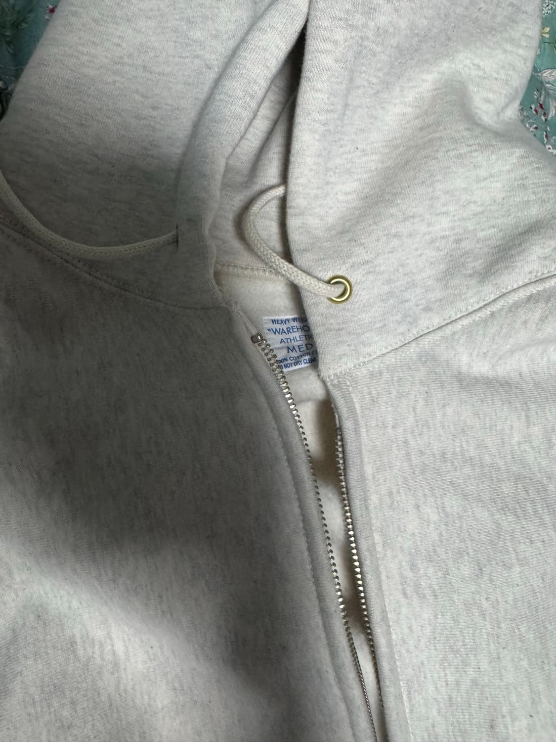 웨어하우스 후드집업 멜란지그레이 M 상품이미지3