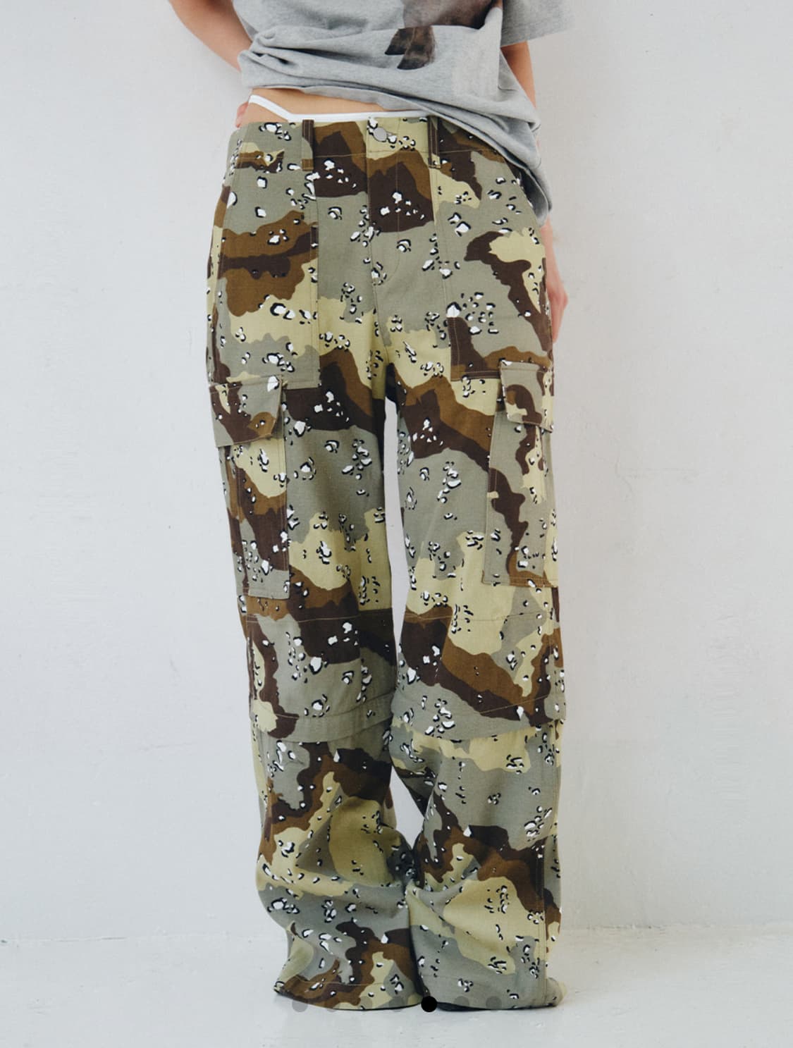 플리즈프로젝트 컨버터블 팬츠 카모 상품이미지1