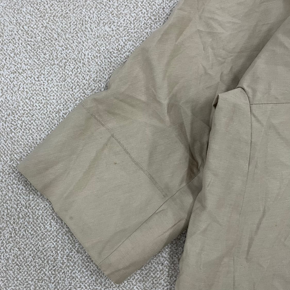 82 한섬 시스템 린넨 하프 자켓 0213M 상품이미지6