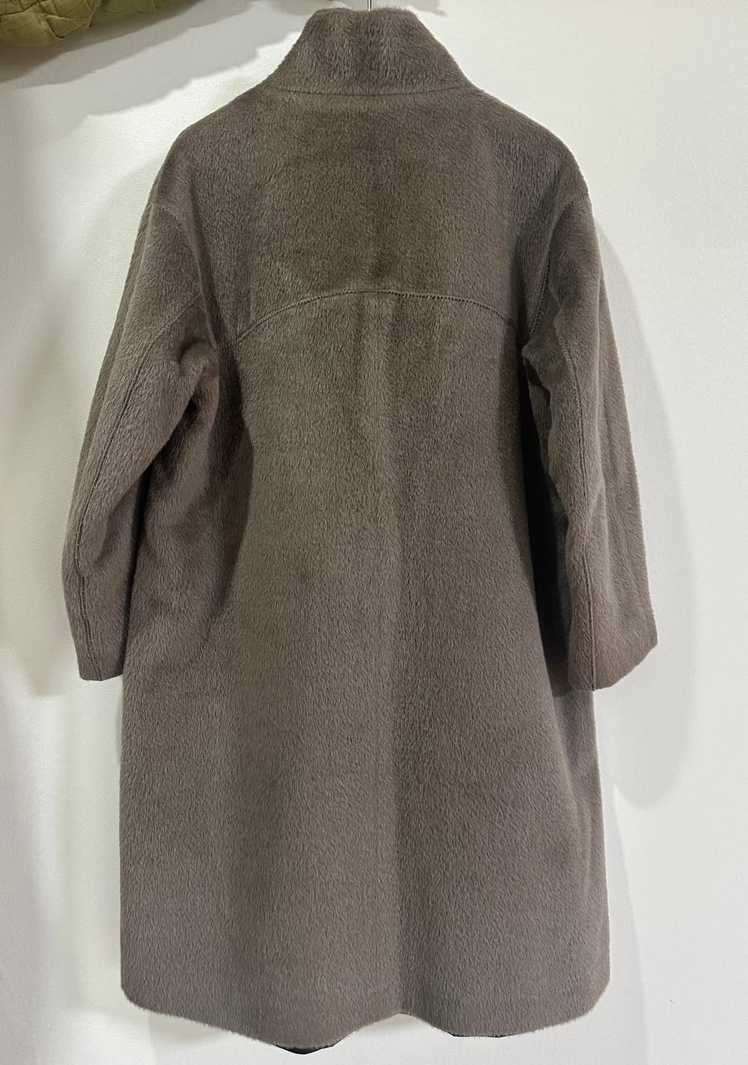 TIME 타임 울100%(베이비 라마 51프로) 코트 상품이미지4