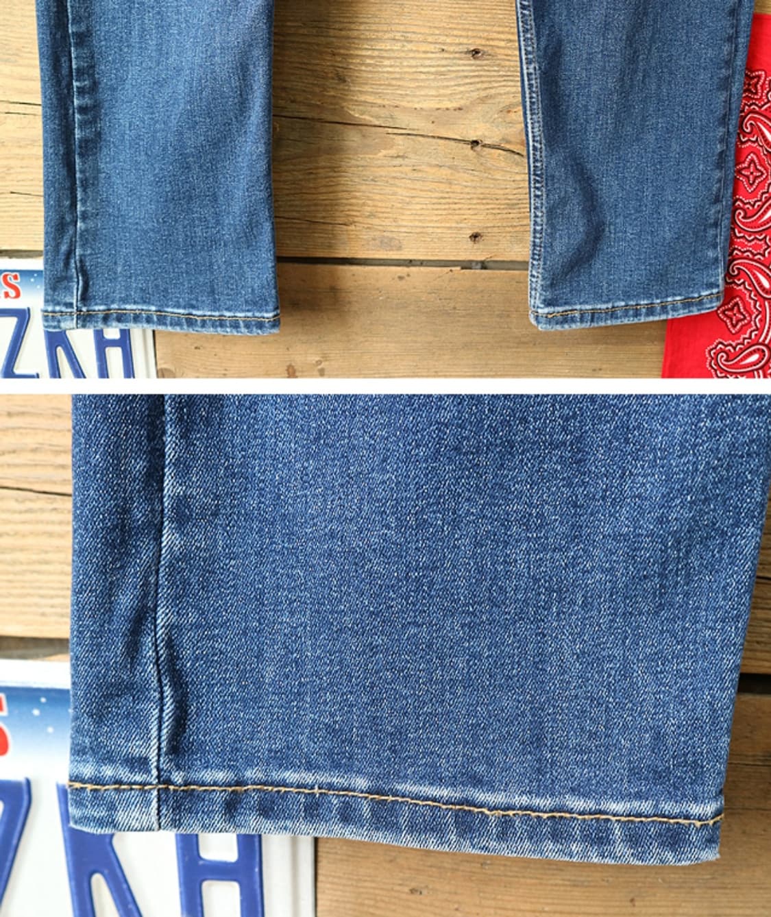 
LEVIS 리바이스 502 슬림 스트레이트 핏 데님  33-34 상품이미지4