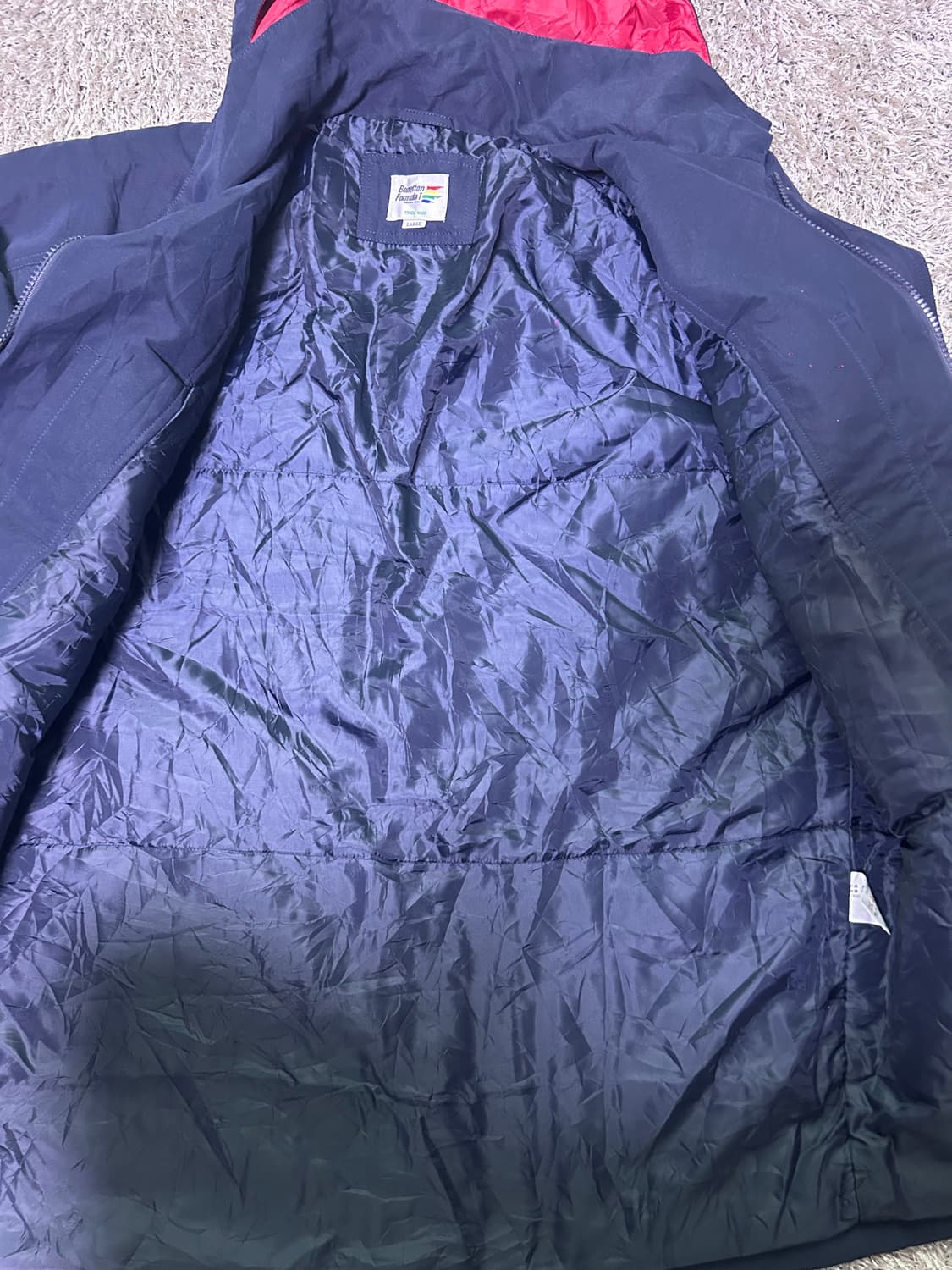 일본판 베네통 바람막이 후드자켓 사이즈 105~110 상품이미지5