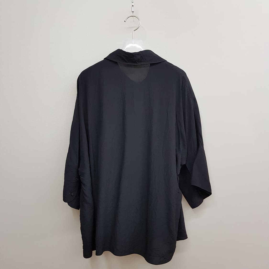 구호 2021 시어 텍스처 7부 슬리브 블라우스 M사이즈 상품이미지4