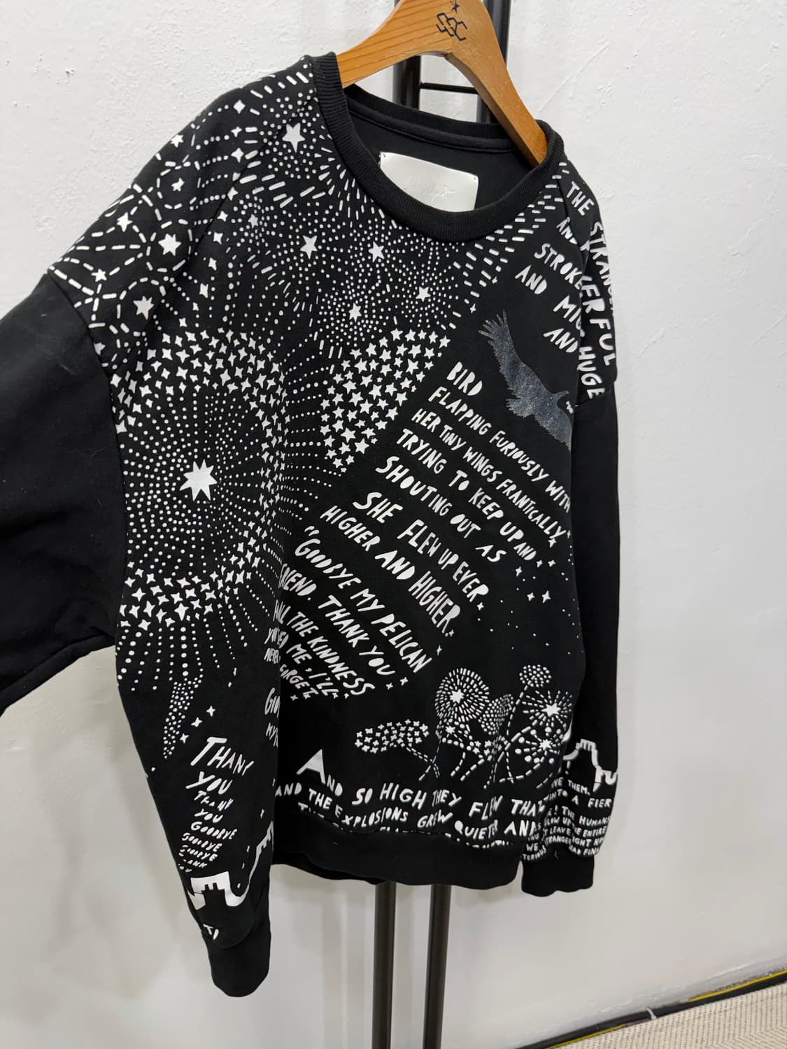 정품) 준지 롭 라이언 실버버드 맨투맨 48 상품이미지2