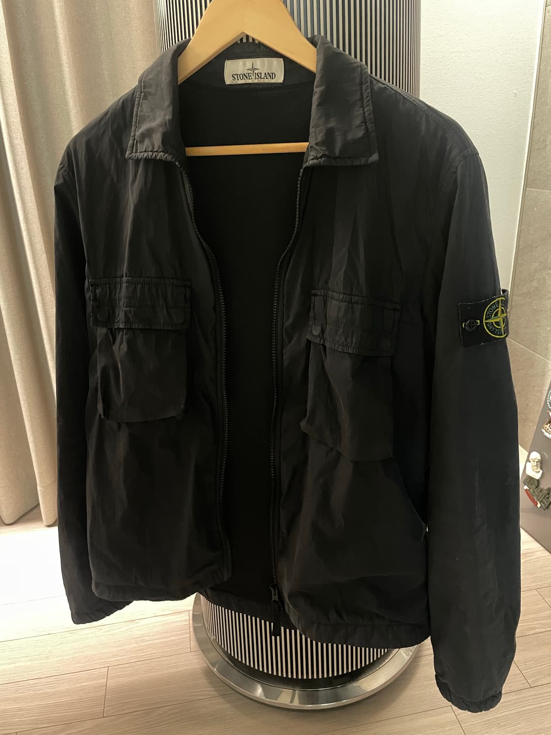 스톤아일랜드 나일론 오버셔츠 자켓  상품이미지1