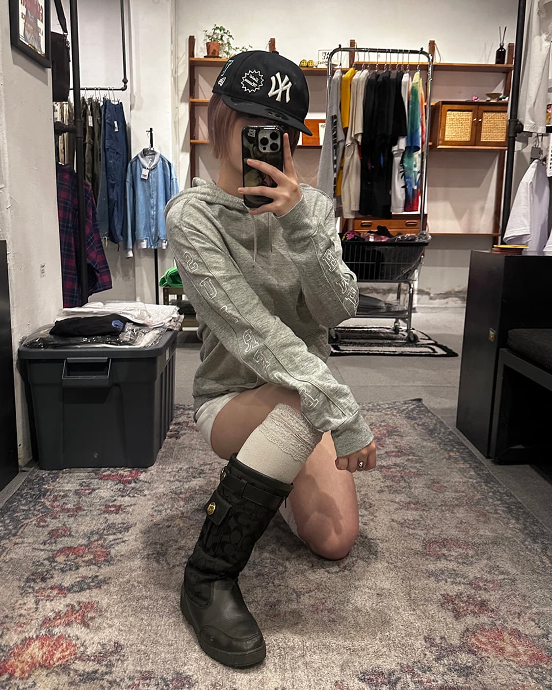 Supreme Hooded Sleeve Stripe Top 상품이미지3