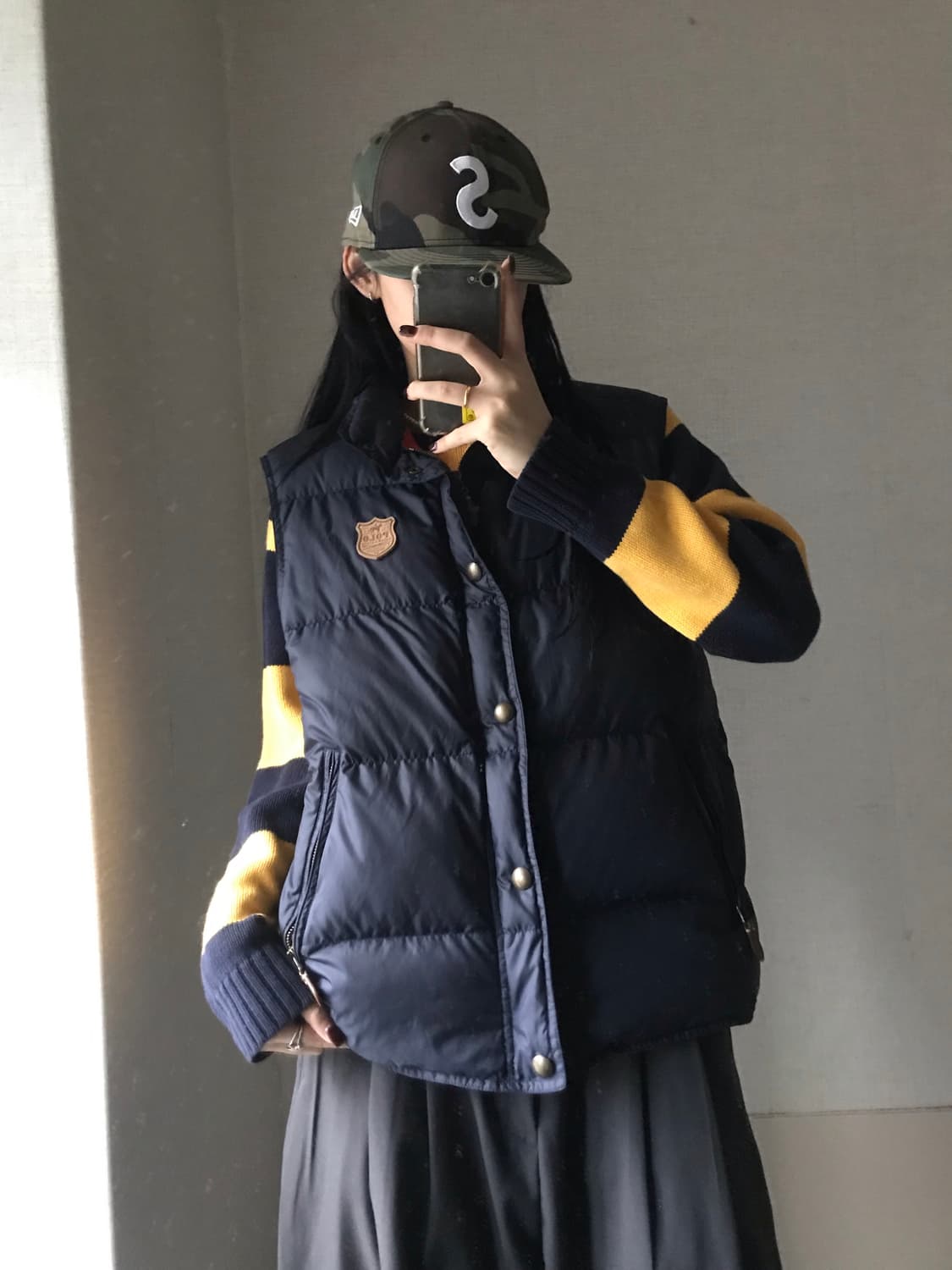 폴로 네이비 패딩 조끼 상품이미지4