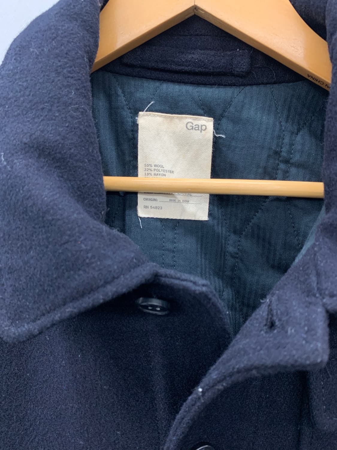 Gap 00년대 울 혼방 자켓 상품이미지7