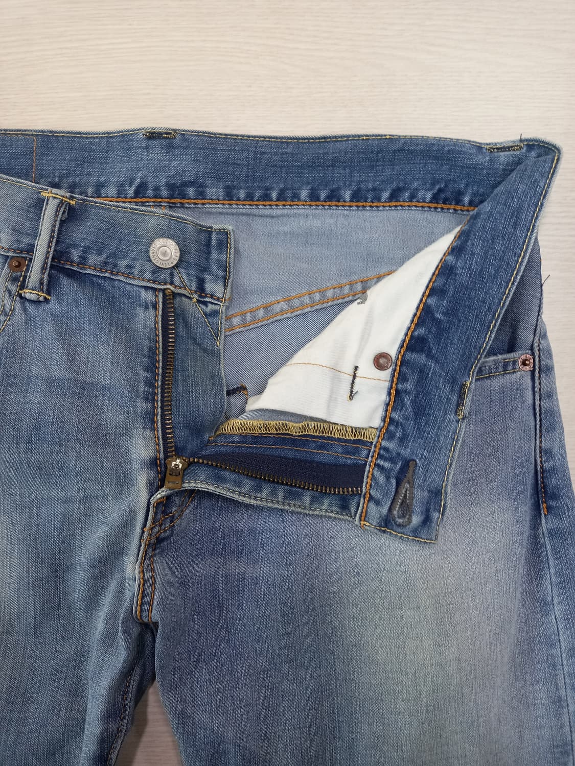 31 리바이스504 워싱 스판 일자진 31-488 상품이미지7