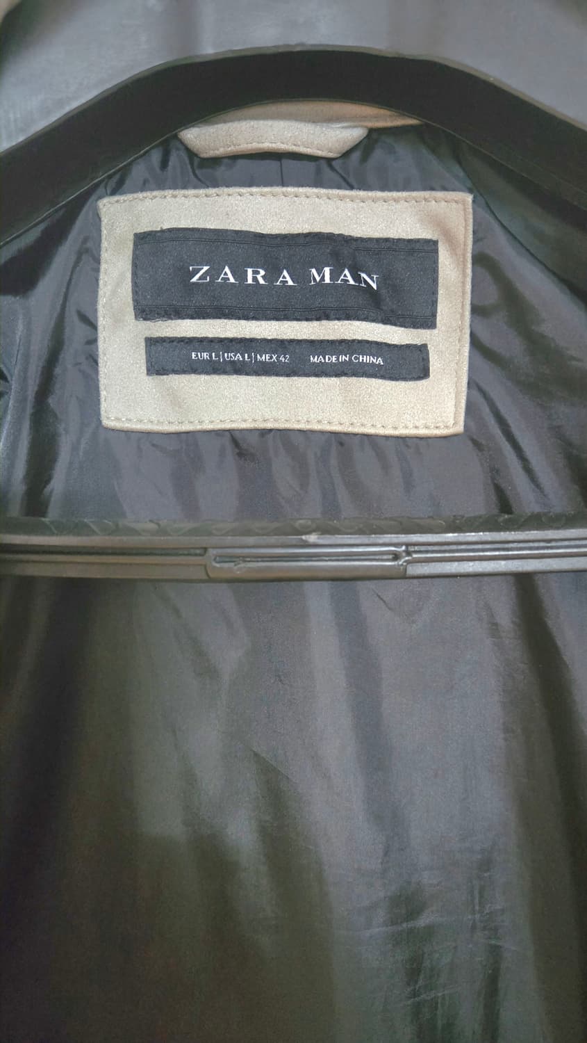 ZARA 자라 스웨이드 패딩자켓, 트러커자켓, 스웨이드자켓 상품이미지6