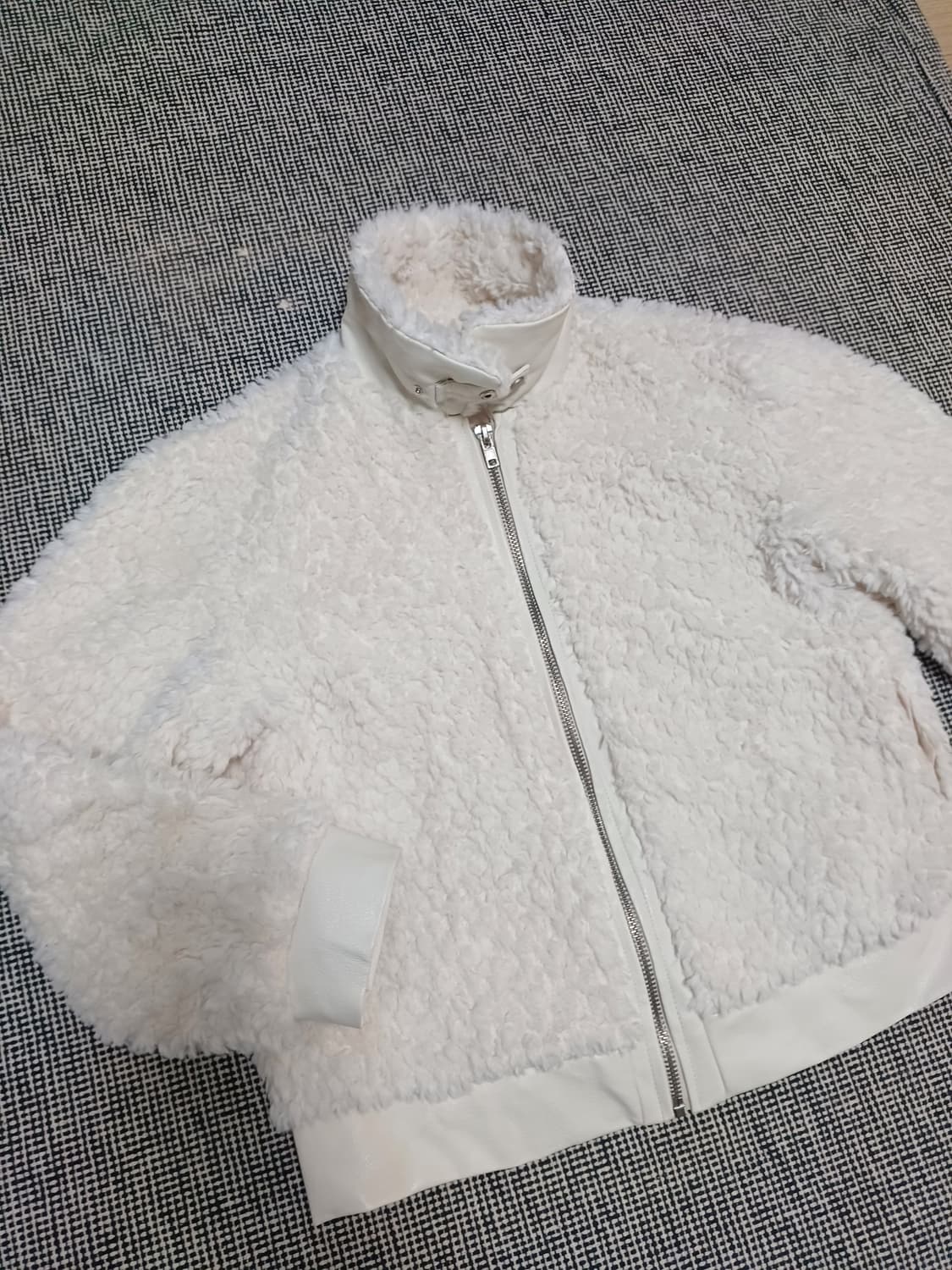 양털 집업 자켓(여성 루즈핏 L 사이즈) 상품이미지2