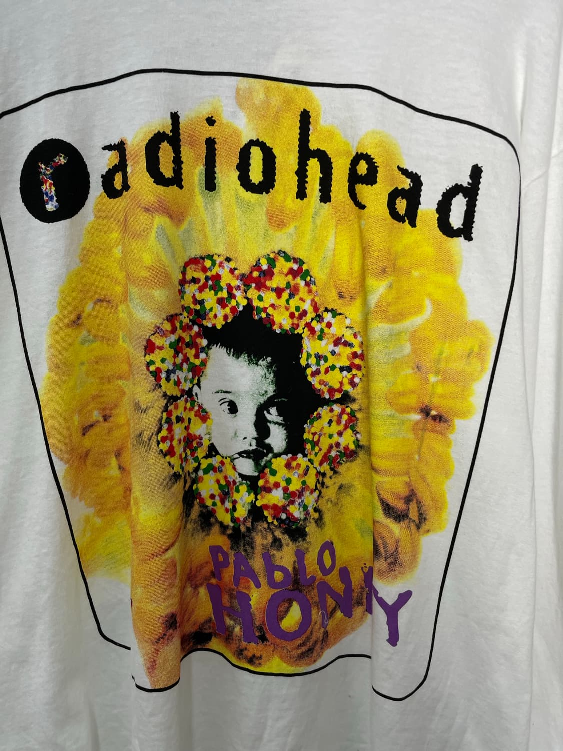 빈티지 라디오헤드 그래픽 프린팅 롱슬리브 H2547 상품이미지3