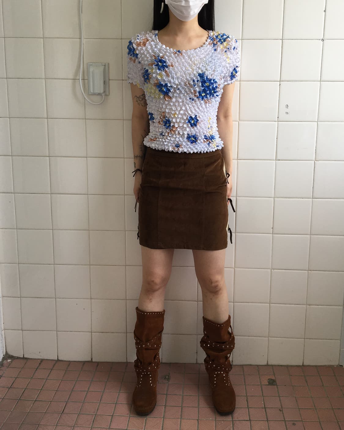 Western mood skirt 상품이미지6