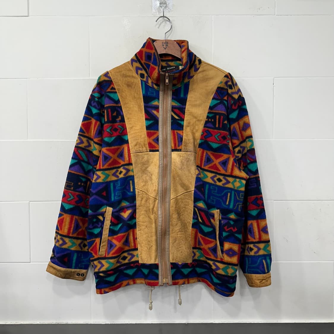 빈티지 뉴질랜드 램스킨 플리스 자켓 상품이미지1