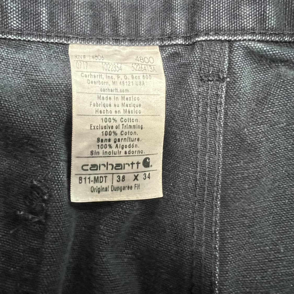 90s carhartt 36x34 상품이미지4