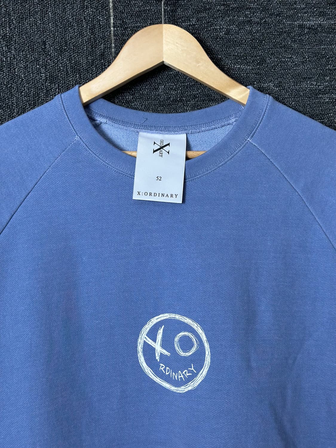 ORDINARY 스마일 맨투맨 52사이즈 상품이미지3