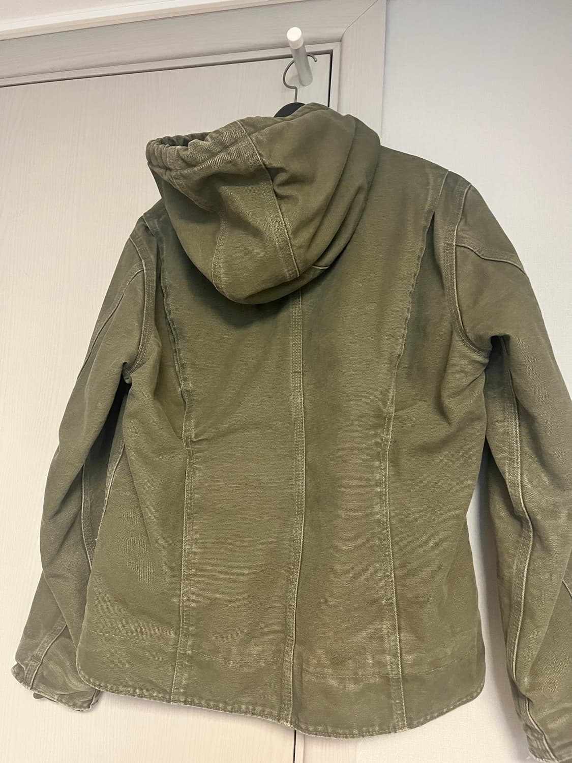 칼하트 액티브 w141 후드워크자켓 카키 올리브 상품이미지2