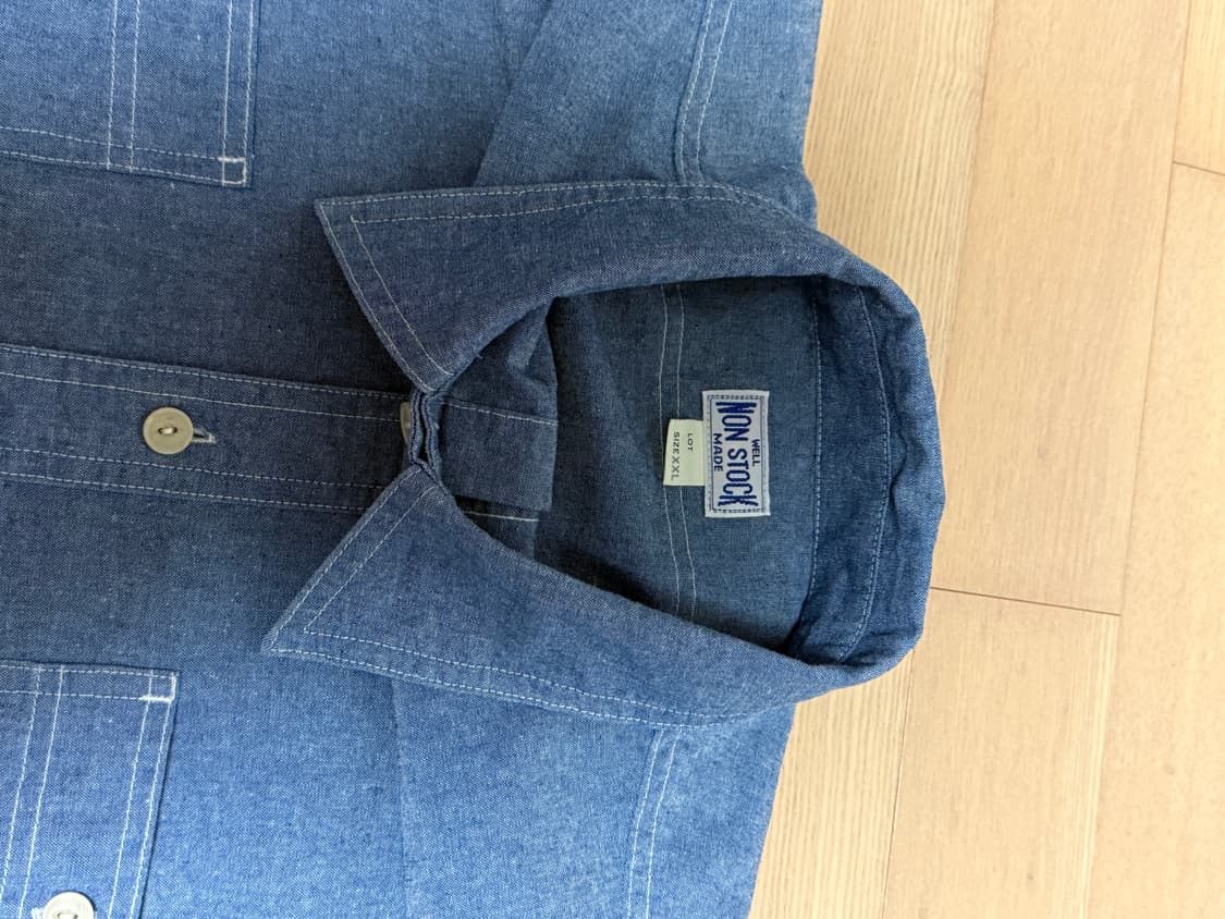 브론슨 논스탁 샴브레이 셔츠 상품이미지2