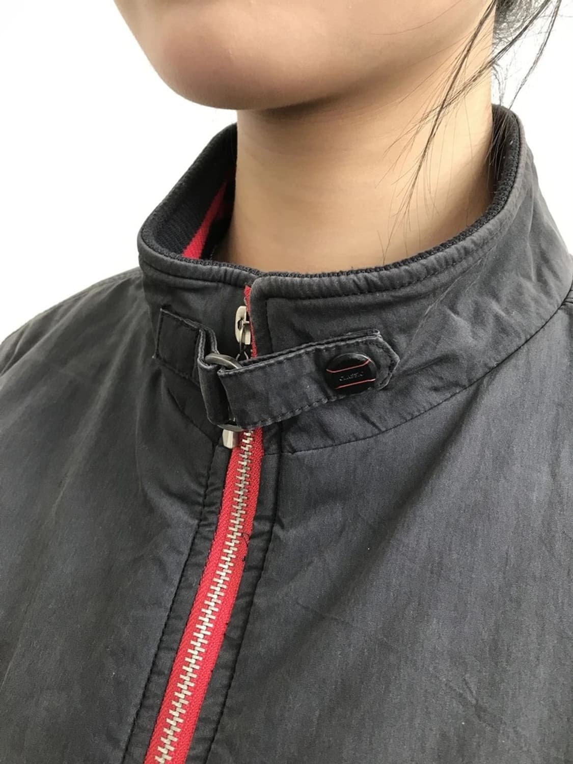 00's Giorgio Armani Black Zip Jacket 상품이미지4