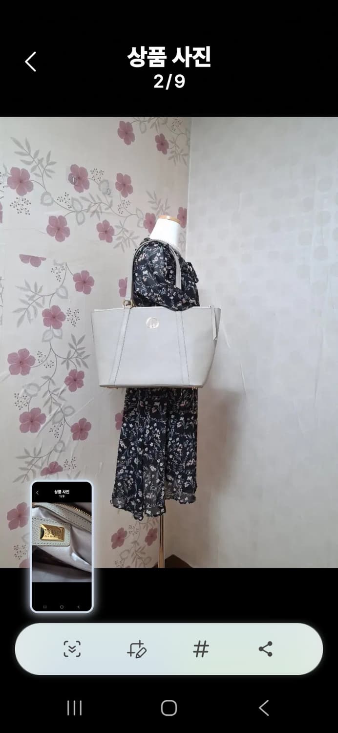 덴하마노 일본왕실납품브랜 소가죽토드숄더백 상품이미지2