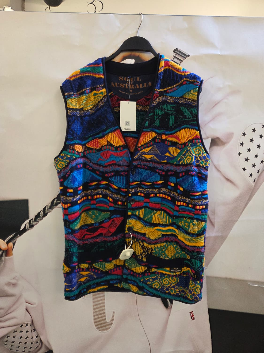 COOGI 쿠지 소울오브오스트레일리아 케이블니트조끼 상품이미지1