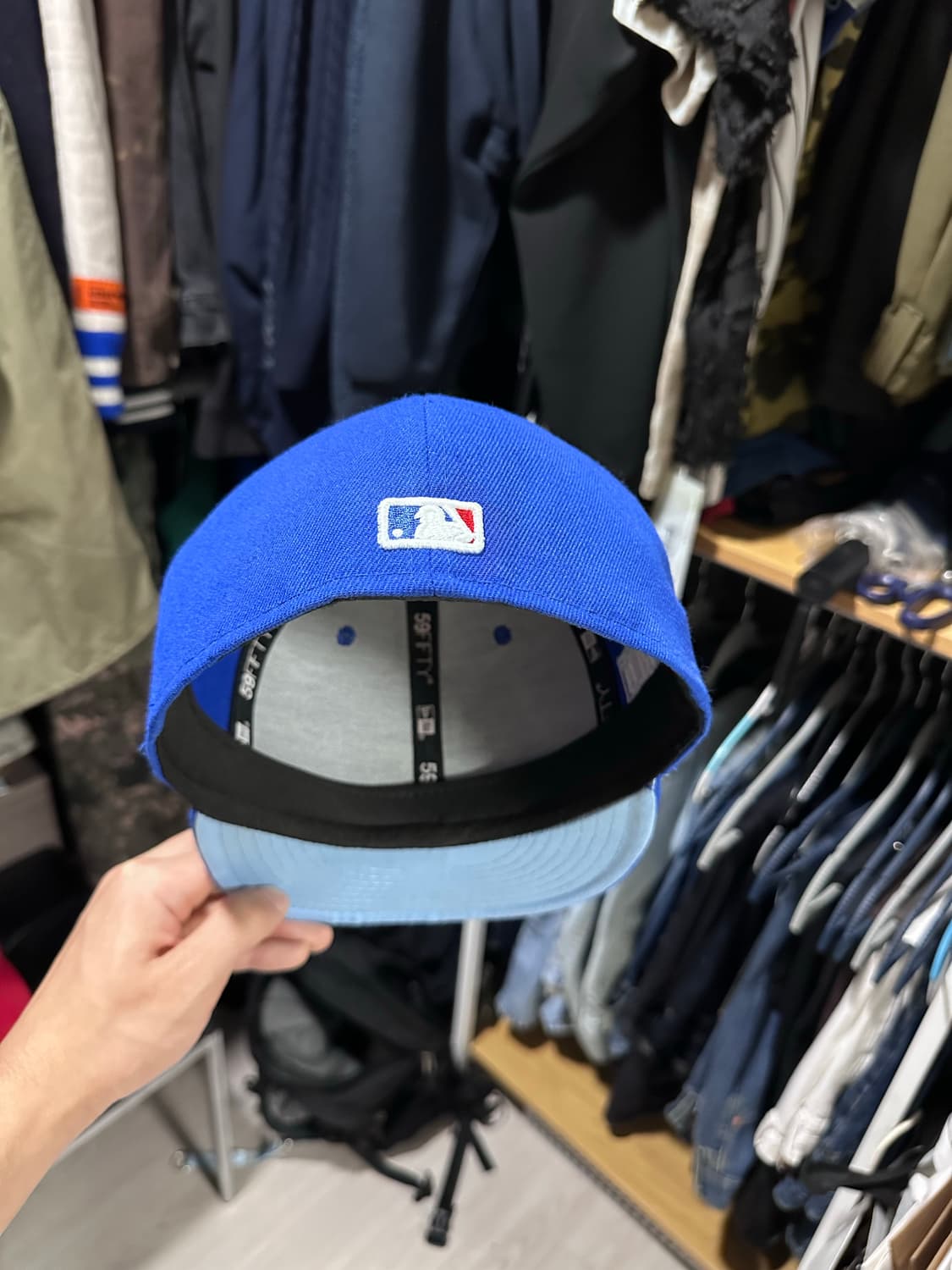 뉴에라 LA 다저스 커스텀 핏티드 7 3/8 (58.7cm) 상품이미지2