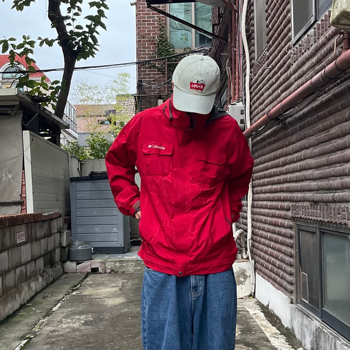 리바이스 스누피 데님 캡 상품이미지1