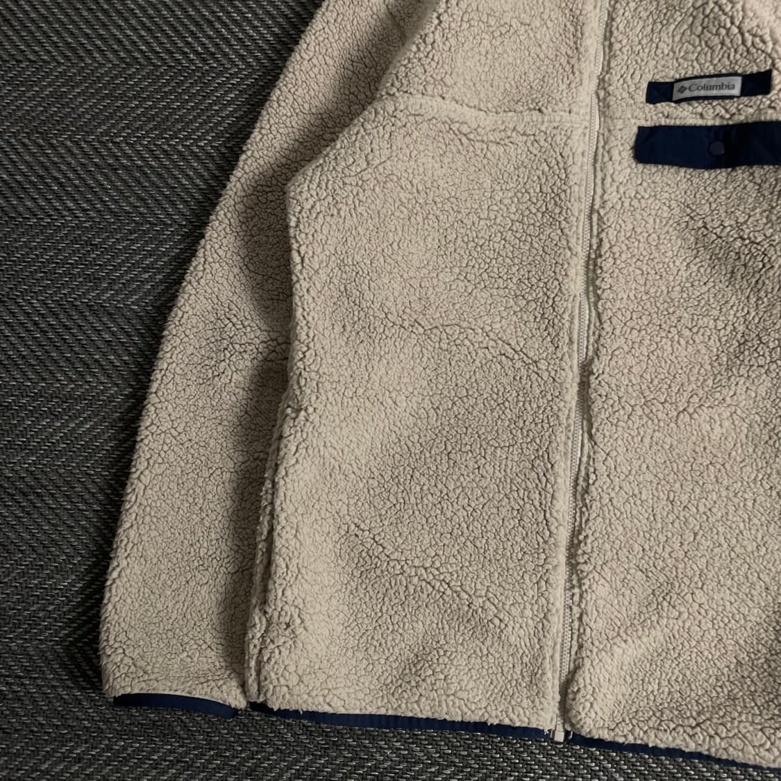 컬럼비아 USA 플리스 자켓 아이보리y 2828 상품이미지4