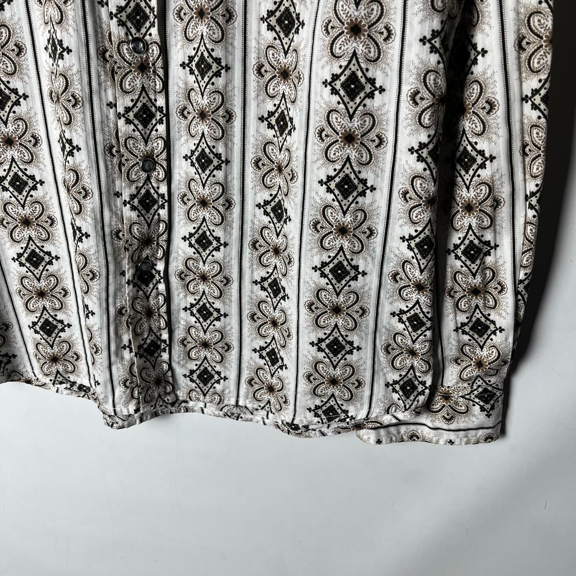 [JPN] 빈티지 재팬 패턴 웨스턴셔츠 상품이미지3