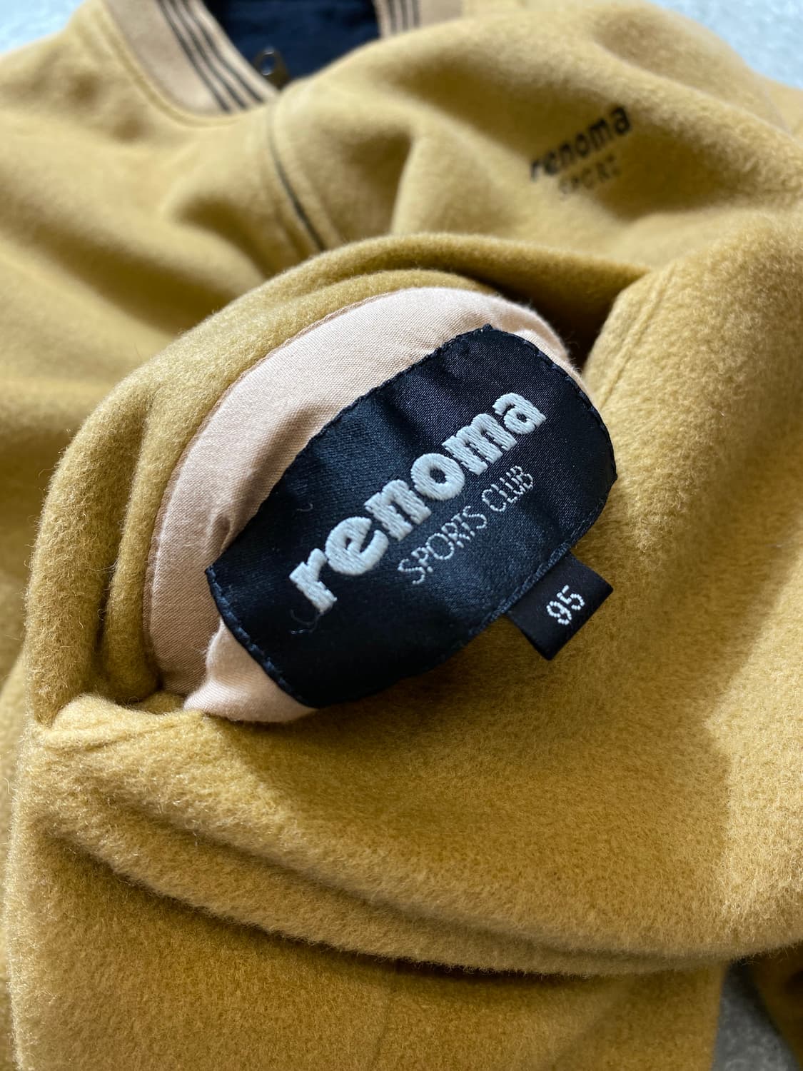 [M] 90s renoma sport 레노마 리버서블 울 블루종 상품이미지8