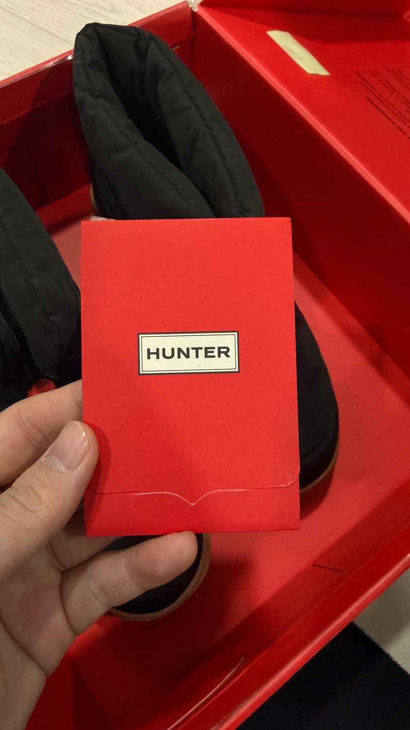 헌터 패딩부츠 상품이미지4