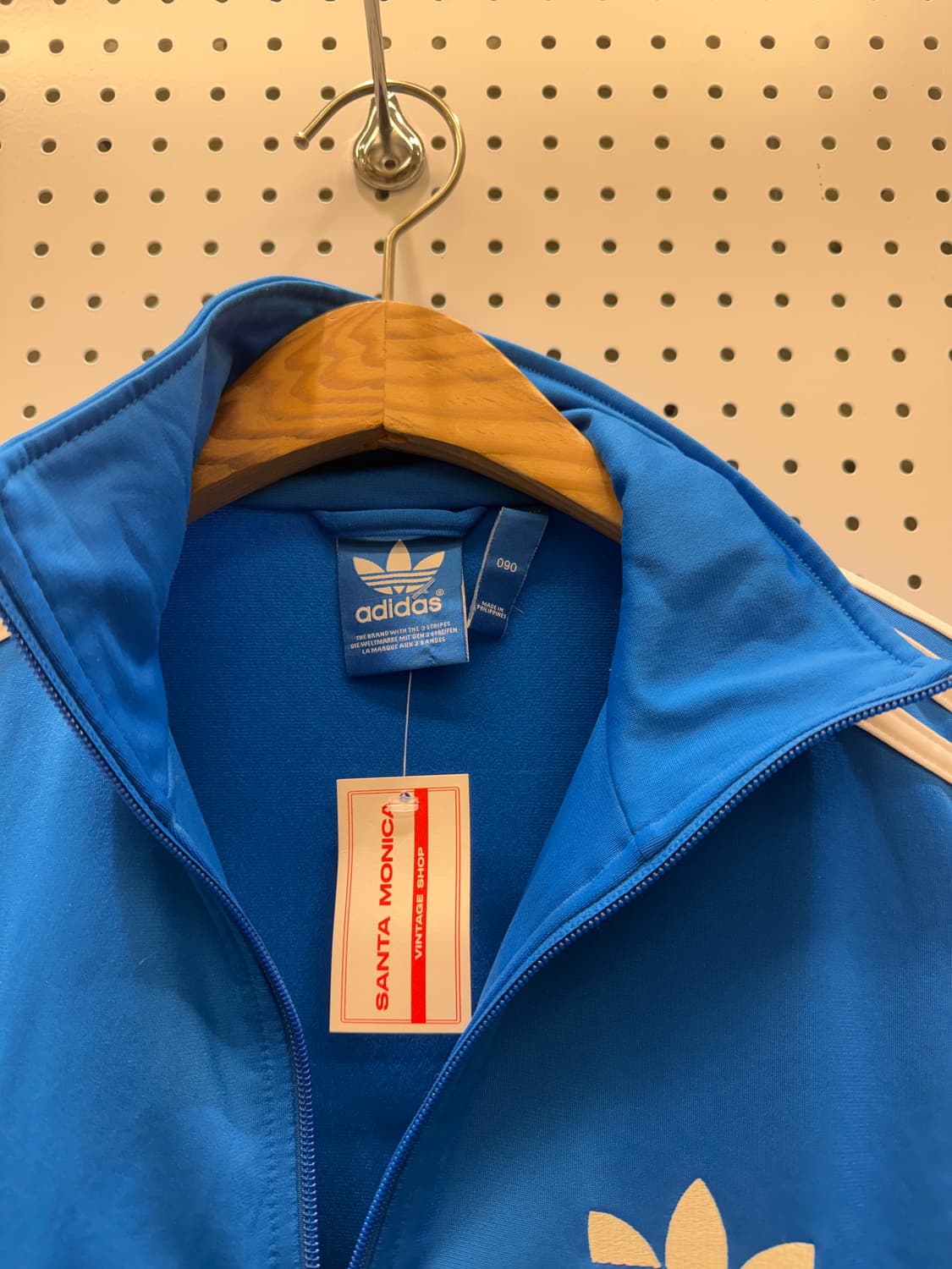 아디다스 파이어버드 블루 트랙탑 져지 U129 상품이미지4