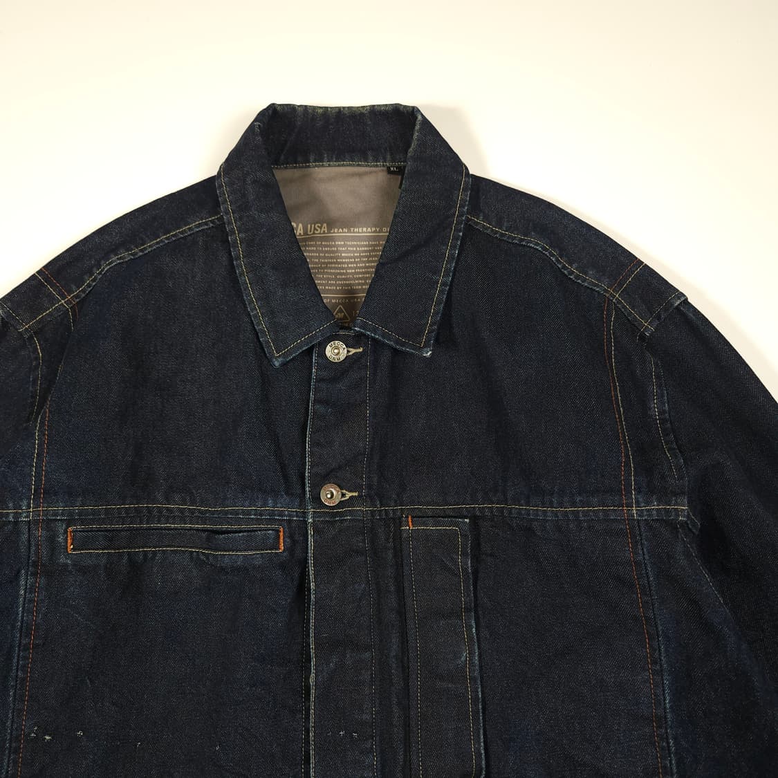 MECCA USA 오버핏 데님 워크 자켓 상품이미지2