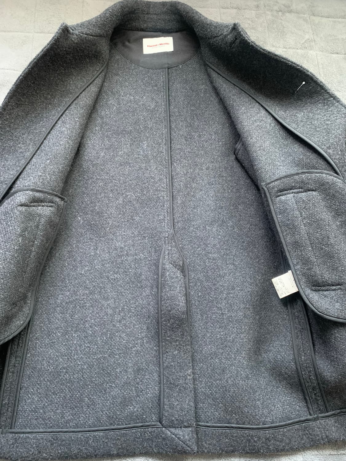 Vincent et Mireille 빈센트 엣 밀레 모직 코트 상품이미지7