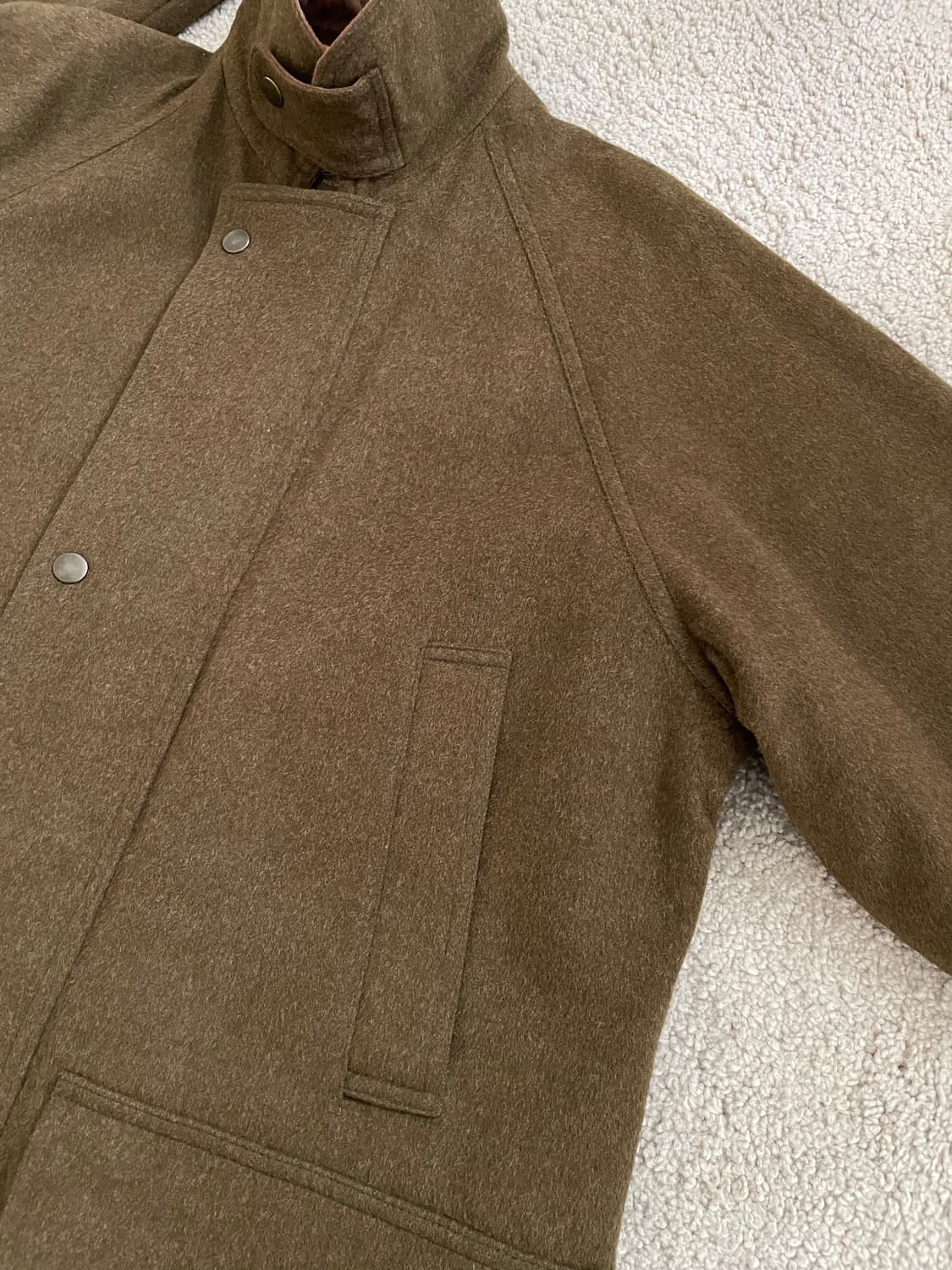 vintage Paul Stuart wool field coat 상품이미지4