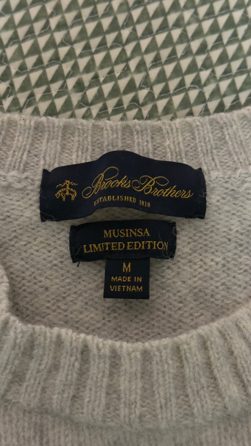 브룩스 브라더스 니트 무신사 에디션 m 상품이미지4