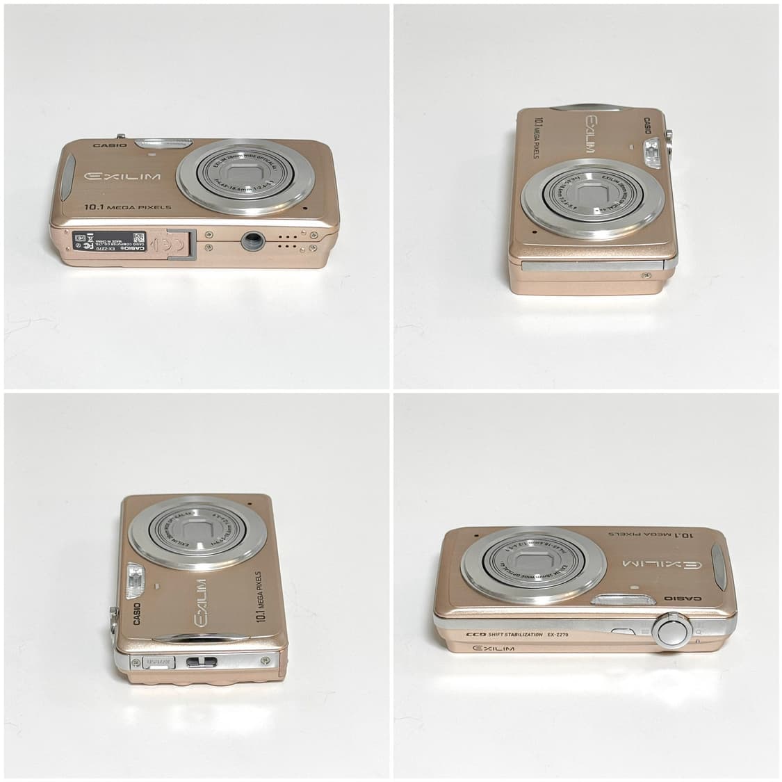 카시오 엑슬림 Z270 로즈골드 빈티지디카 상품이미지4