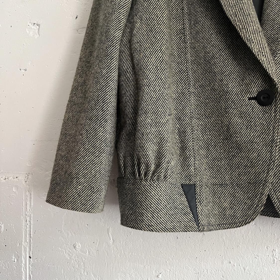 그레이 보카시 울 자켓 상품이미지2